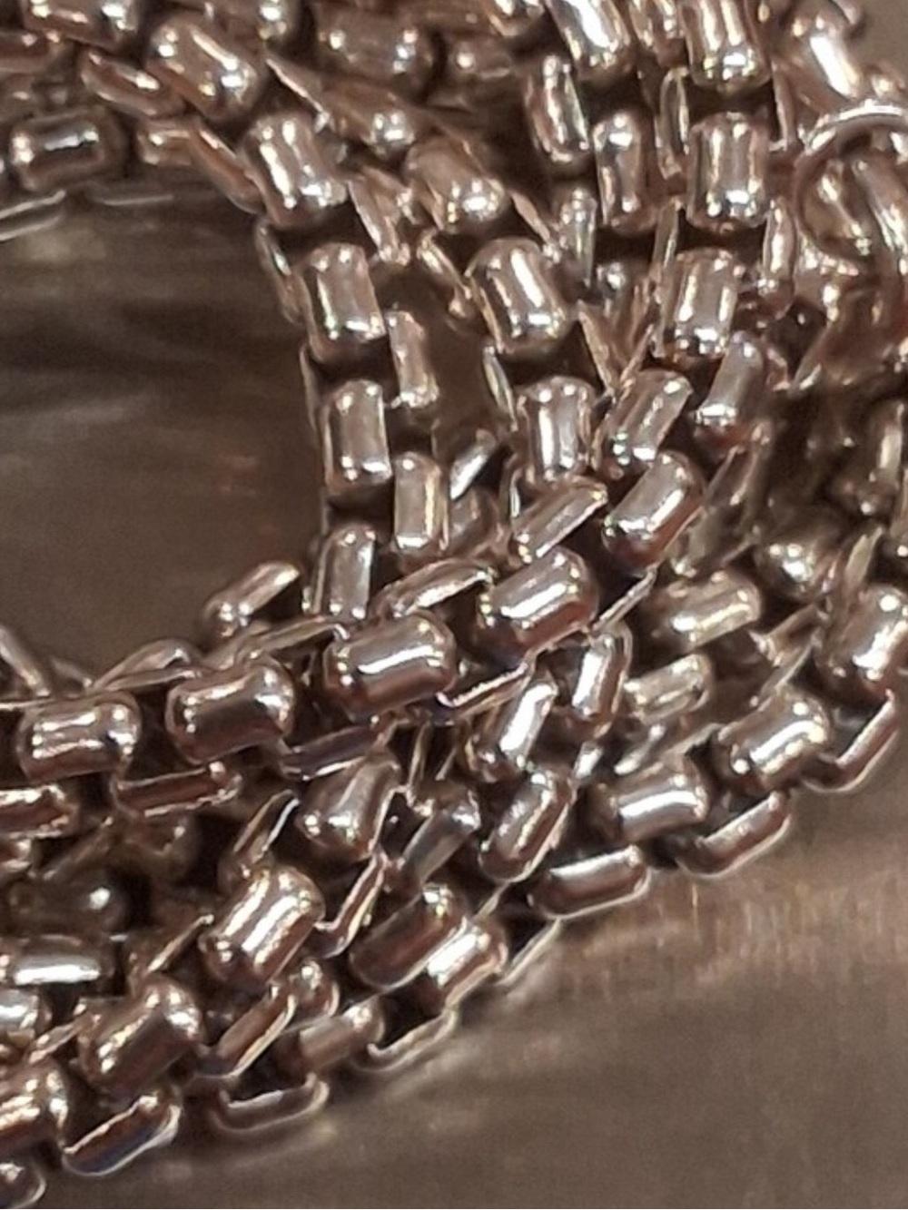 David Yurman Box Chain Necklace 32 inches